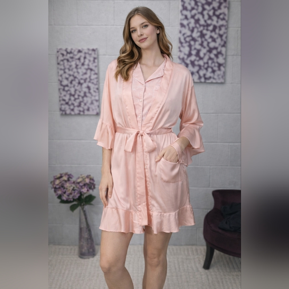 Victoria's Secret pink robe